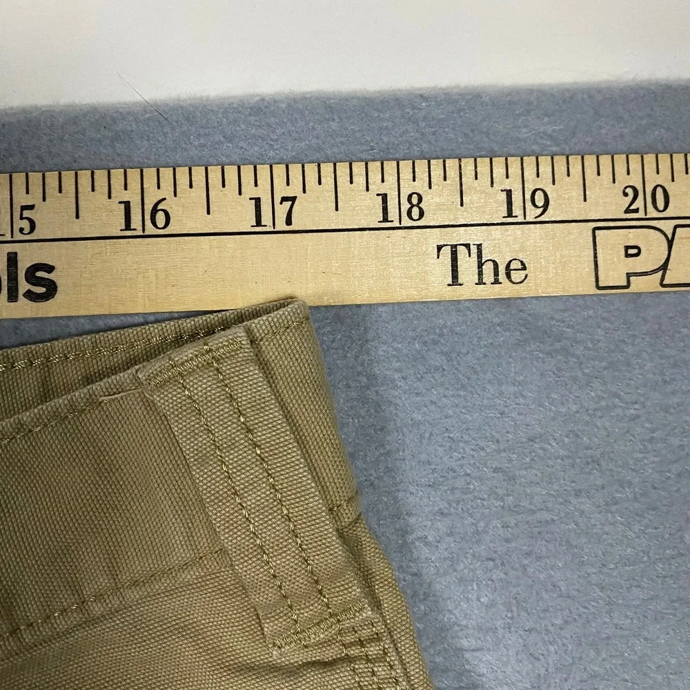 Carhartt Mens Rugged Flex‎ Relaxed Fit Canvas Work Pants Tan BN2291-M 36x34